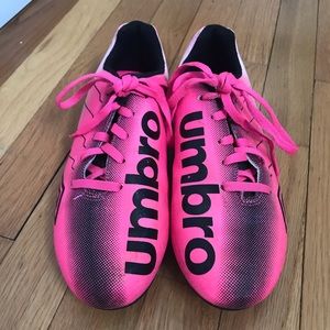 Youth Girls Umbro Arturo Soccer Cleats Size 4.5
